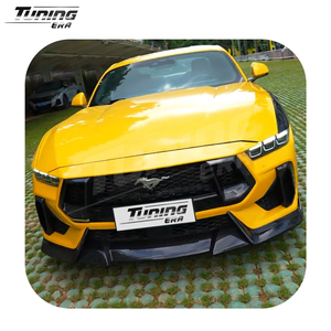 Kit de carrosserie en carbone sec pour <span class=keywords><strong>Ford</strong></span> <span class=keywords><strong>Mustang</strong></span> <span class=keywords><strong>GT</strong></span> 2024+ Lèvre avant Diffuseur arrière Ailes Prises d'air Garnitures Jupes latérales Ailerons - Product Image 5