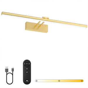 Cordless Picture <b>Light</b>, 5400mAh Battery Operated <b>Wall</b> <b>Sconce</b>, Remote Timer Art Display Lamp for Painting Photo Gallery Bedroom - Product Image 1