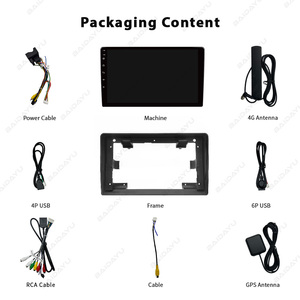 BAIDAYU Écran tactile multimédia pour voiture 9 pouces GPS USB CarPlay Android Auto Aide au recul Affichage IPS <span class=keywords><strong>Peugeot</strong></span> 308S 2015 - Product Image 2