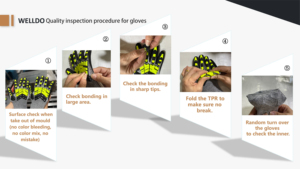 OEM Nudillos Protección TPR 2 Nivel Anti Impacto Guantes Resistente a los cortes Seguridad Industria pesada Guantes de punto - Product Image 4