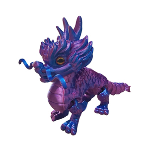Juguete Sensorial Descompresivo con Articulaciones Móviles de Unicornio Mini Impreso en 3D de PLA, Novedad y Regalo Divertido para Niños, Venta al por Mayor Personalizada - Product Image 1
