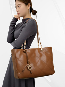 Bolsos cruzados de diseñador de moda, bolsos de hombro de cuero genuino de alta calidad, bolsos de mano casuales para mujer - Product Image 2