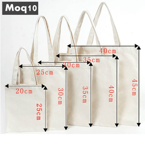 Nouveau sac fourre-tout en coton écologique réutilisable, tendance et à la mode, sac en toile de coton, vente en gros - Product Image 2