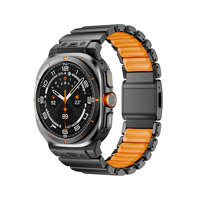Bracelet de luxe Betterconn en titane et acier inoxydable pour Watch Ultra 47mm, sangle à ajustement rapide 22mm sans interstices, maillons pour homme