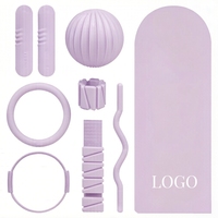 Bracelets de cheville et de poignet personnalisés, barres de musculation, anneaux de force, poids en silicone, tapis de yoga, haltères, accessoires de Pilates
