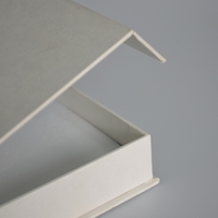 Boîte-cadeau en carton de haute qualité avec fermeture magnétique personnalisable en couleur et en taille, production en gros
