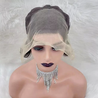 Perruques Courtes Pixie Cut en Dentelle Transparente 13*4 en Gros pour Femmes Noires, Perruque Courte Pixie Cut Bob Bouclée en Cheveux Humains