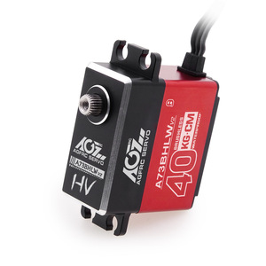 <span class=keywords><strong>Servo</strong></span> <span class=keywords><strong>AGF</strong></span> 40KG A73BHLW V2, Completamente Metálico, Sin Escobillas, Programable, Impermeable, para Autos, Barcos, Aviones, DIY, Conector de Alto Factor de Seguridad - Product Image 1