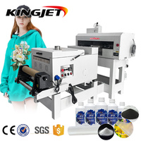 Imprimante DTF A3 pour T-shirt numérique Machine d'impression textile Film thermique pour animaux de compagnie Imprimante DTF shaker deux têtes d'impression xp600