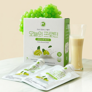 SIMBAK Today's <b>Protein</b> Shine Muscat Shake Powder High <b>Protein</b> Meal Replacement with WPI Korean Health Drink - Product Image 3