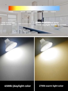 Bombilla de Cuarzo para Lámpara Halógena MR16, Foco Amarillo de 12V 20W/35W/50W, Base GU5.3, Garantía de 3 Años - Product Image 4
