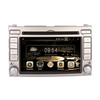 Système de navigation GPS pour autoradio Android grand écran de 6.2 pouces pour HYUNDAI I20 2008