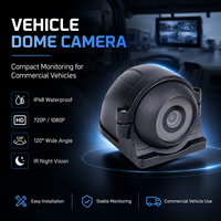 Cámara de Domo para Vehículos OEM ODM de Fábrica con Certificación IP68, Imágenes de 1080P/720P, CMOS de 1/2.9 Pulgadas y Soporte de Montaje para Uso en Flotas