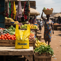 Sacoches en PEHD noires pour gilets, sacs d'emballage jaunes pour maison - Offre Spéciale |   Le meilleur choix sur le marché sénégalais, robuste et disponible en tailles personnalisées