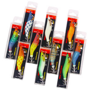 <span class=keywords><strong>2.2</strong></span> # aydınlık 9.3CM 8.5G kalamar Jig sert yem balıkçılık ahşap karides cazibesi kalamar Jig Lures - Product Image 1