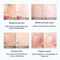 Appareil portable d'électroporation faciale anti-rides et liftant pour la peau, instructions d'utilisation en anglais, machine faciale pour salons de beauté