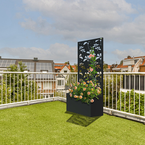 Cao trồng cho cây leo thanh lịch & chức năng dọc làm vườn giải pháp kim loại Dọc Kim Loại hoa hộp - Product Image 2