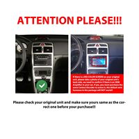 Stereo Mobil Multimedia Android untuk Peugeot 307 2002-2013, Layar IPS 9 inci GPS Navi CarPlay Android Auto Bluetooth WiFi