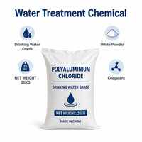 Chlorure de polyaluminium de haute pureté, poudre blanche PAC 30% pour les stations de traitement des eaux