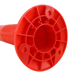 Usine haute Flexible Bollards PU Avertissement Post Sécurité routière Traffic Delineator Post 75cm 100cm - Product Image 2