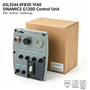 อะไหล่ชุดควบคุม 6SL3544-0FB20-1FA0 20d สำหรับติดตั้งภาคสนาม ระดับ IP65 รองรับ Profinet และ Profienergy สำหรับระบบขับเคลื่อนแบบกระจาย - Product Image 1