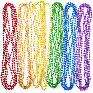 Nhựa Mardi Gras Hạt Không Thấm Nước Thời Trang Nguồn Cung Cấp Bên Tái Sử Dụng Nhựa Bead Trang Trí Nội Thất Cho Đảng - Product Image 6