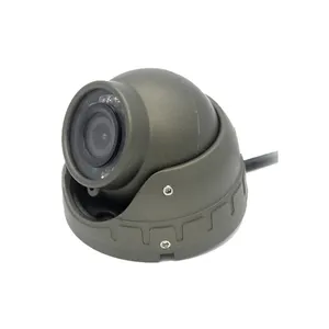 מיני 1080P 960P AHD אבטחת CCTV בתוך נוף MDVR אודיו כיפת מצלמה לאוטובוס משאית מונית אבטחת מערכת