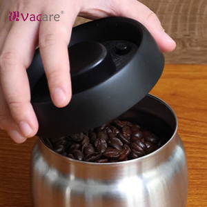 Vacare ชุดสุญญากาศสแตนเลสบรรจุในห้องครัว, ชุดกล่องสุญญากาศสามชากาแฟน้ำตาล - Product Image 3