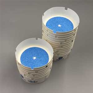 Disposable Smokeless <b>Biodegradable</b> <b>Paper</b> Ashtray Fire Resistant Portable Tray for Office Home - Product Image 2