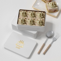Boîte en Fer-Blanc Métal Blanc Or Argenté, Impression de Logo Personnalisé, 14*10*4.5 cm, Conteneur à Biscuits et Confiseries