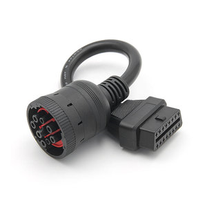 क्यूमी J1939 9-पिन डीजल ओड 2 महिला कनेक्टर ट्रक डायग्नोस्टिक केबल उपकरण पुराने वाहनों तांबे 12v/24v 1 वर्ष की वारंटी - Product Image 2