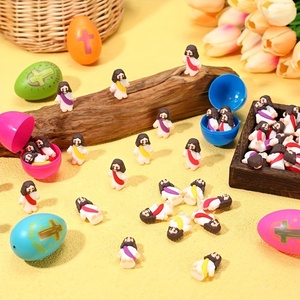 Figurines de Jésus en PVC, design original, mini format de poche, imprimées en typographie, pour jeu de <span class=keywords><strong>cache</strong></span>-<span class=keywords><strong>cache</strong></span>, Pâques et fêtes religieuses, vente en gros - Product Image 3