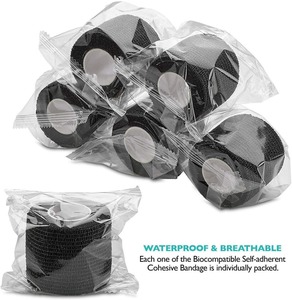 Hadiyah tatoo all'ingrosso monouso tatoo Grip elastico autoadesivo stampa bendaggio nastro tatuaggio 5m * 4.5cm - Product Image 5