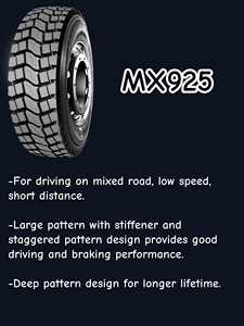 Neumático de Camión de Servicio Pesado NUEVO para MX925 10.00R20 11.00R20 12.00R20 Radial, 3 Años de Garantía, MEJOR PRECIO y CALIDAD - Product Image 5