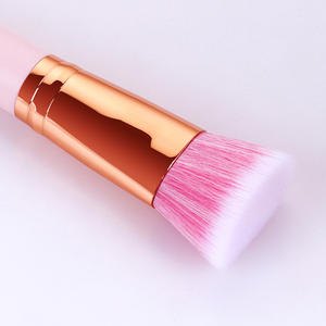 Juego de brochas de maquillaje planas y en abanico de alta calidad utilizadas con corrector, delineador de ojos, máscara y máscara - Product Image 2