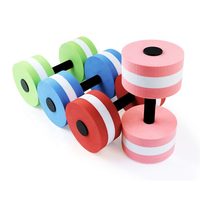 Haltères flottants pour piscine, haltères aquatiques, exercices aquatiques, haltères de fitness pour la piscine