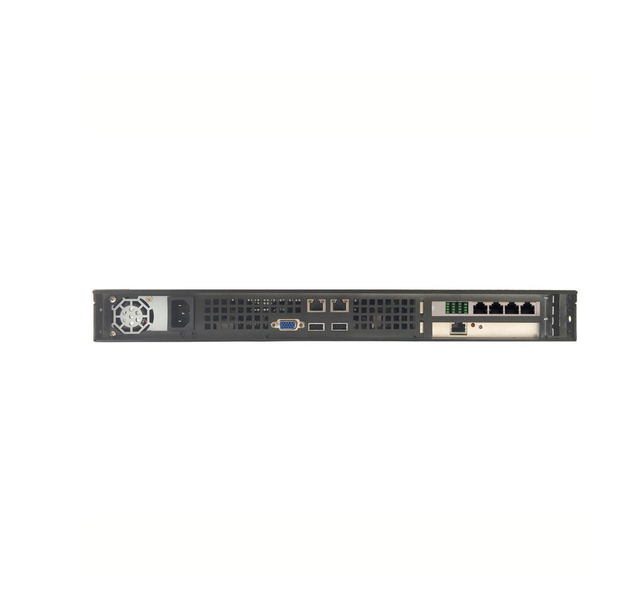 IPX3516_1E1 IP PBX with 4 FXO 1E1 FreePBX/Elastix/Issabe up to 1000+ Users VoIP Telephone Call Center Atom D2700 CPU