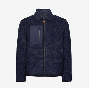Chaquetas de lana de secado rápido para hombre, nuevo servicio OME, diseño personalizado de talla grande, tela de lona de alta calidad, logotipo personalizado informal - Product Image 1