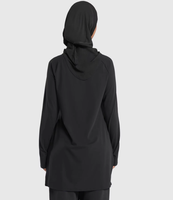 Nouvelle collection de vêtements de sport islamiques, haut et pantalon sans hijab, vêtements de sport pour femmes musulmanes, vêtements de sport modestes à manches longues, style arabe