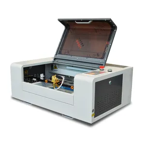 Voiorn 5040 4050 4040 3020 40W 50W 60W Co2 Mesin Laser Engraving dan Mesin Pemotong Laser 40W untuk Kayu Akrilik dengan Ruida