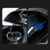 Faro delantero automático para BMW X5 E70 2007-2013, actualización láser, Plug and Play, D2H universal, DRL, señal de giro, luz de carretera