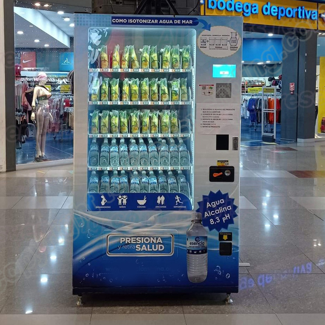 Frozen IcCream Vending Machine Freezer Food Ice Cream Vending Machine With Lift and MDB Payments