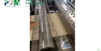Machine industrielle de plissage rotatif pour aimants de réfrigérateur avec moteur PLC et roulement, garantie 1 an
