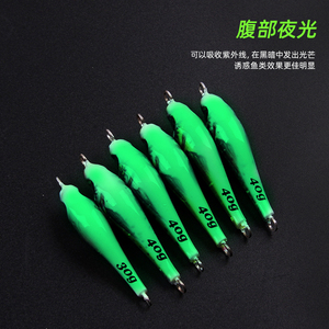 <span class=keywords><strong>Jig</strong></span> de pêche en eau salée Weihai Seafox 10g 15g 20g 25g 30g 40g, <span class=keywords><strong>jig</strong></span> métallique pour la pêche, petit <span class=keywords><strong>jig</strong></span> lent, lumière UV - Product Image 3