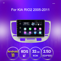 Multimedia-Videoplayer für Kia RIO 2 RIO2 2005 2007 2008 2011 Autoradio Android Navigation Armaturenbrett 4-Kern/8-Kern 9 "