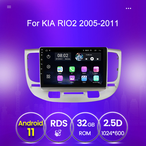 Lecteur multimédia vidéo pour Kia RIO 2 <span class=keywords><strong>RIO2</strong></span> 2005 2007 2008 2011 Autoradio Android Navigation Tableau de bord 4 cœurs/8 cœurs 9 " - Product Image 3