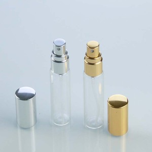 Bán Buôn Xách Tay Mini Chai Nước Hoa Thủy Tinh 5Ml 10Ml 15Ml Vàng Bạc Trong Suốt Frosted Bơm Phun Hộp Giấy Bao Bì - Product Image 6