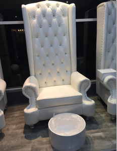 DIY platformu tırnak salonu yüksek geri lexor kraliçe taht pedikür spa sandalyesi - Product Image 1