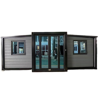 Vente directe d'usine à bas prix Maison mobile de luxe 40 pieds 2-4 chambres Construction rapide Maison conteneur extensible