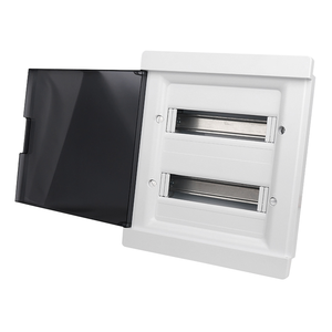 Boîtier électrique de distribution 40 voies encastré en ABS et métal, indice de protection IP43 - Product Image 3